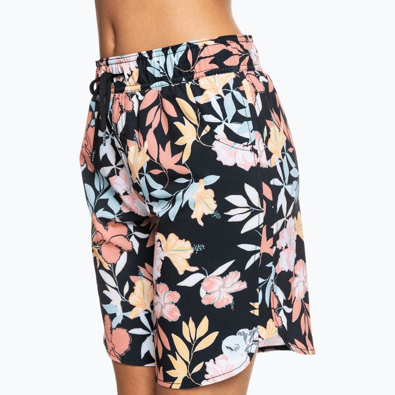 Dámske plavecké šortky ROXY Basics 9" 2021 anthracite/island vibes 3