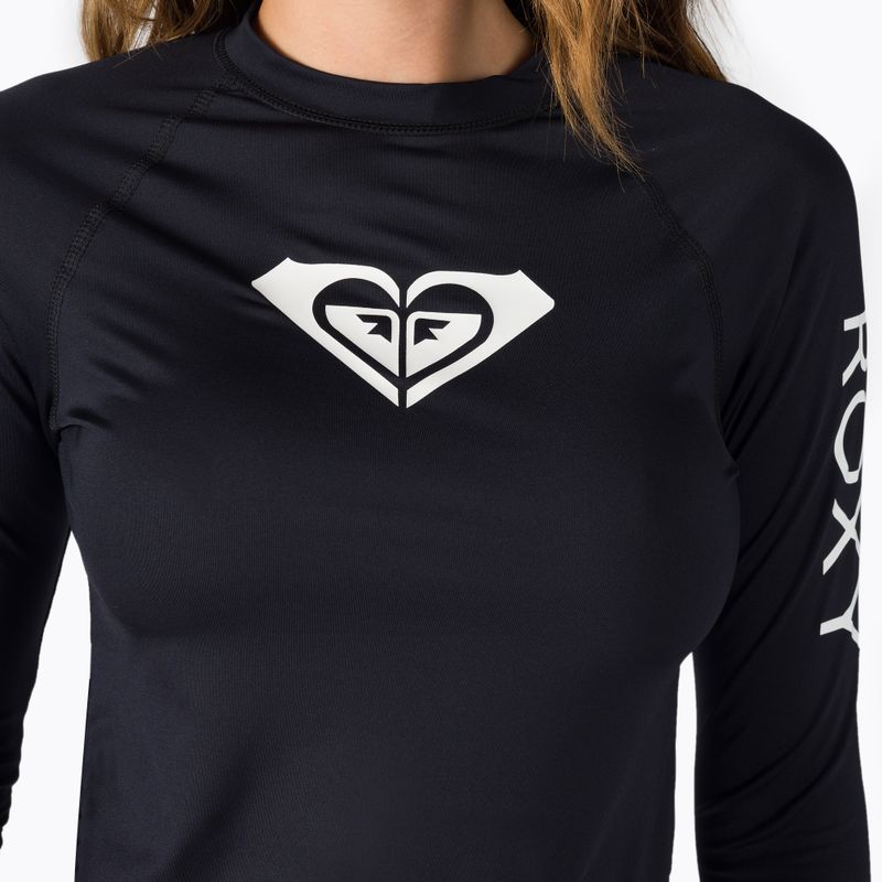 Dámske plávanie s dlhým rukávom ROXY Whole Hearted 2021 anthracite 4