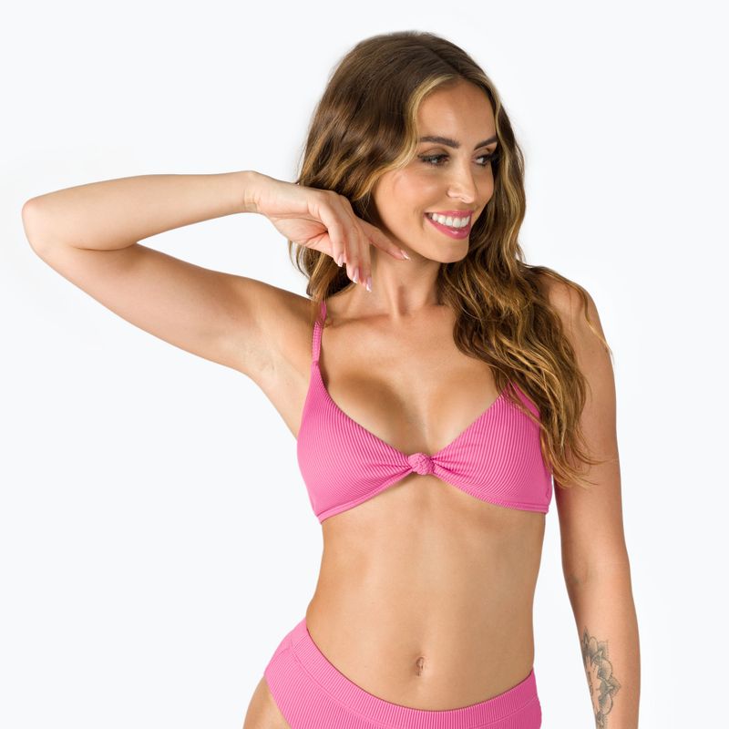 Vrchný diel plaviek ROXY Love The Surf Knot 2021 pink guava