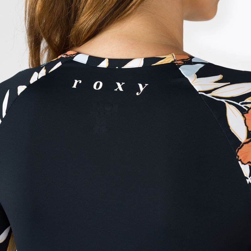 Dámske plavecké tričko ROXY Beach Classics 2021 anthracite/island vibes 4