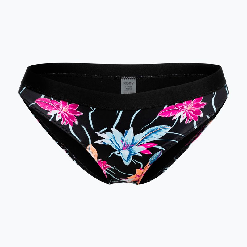 Spodný diel plaviek ROXY Active 2021 anthracite/floral flow