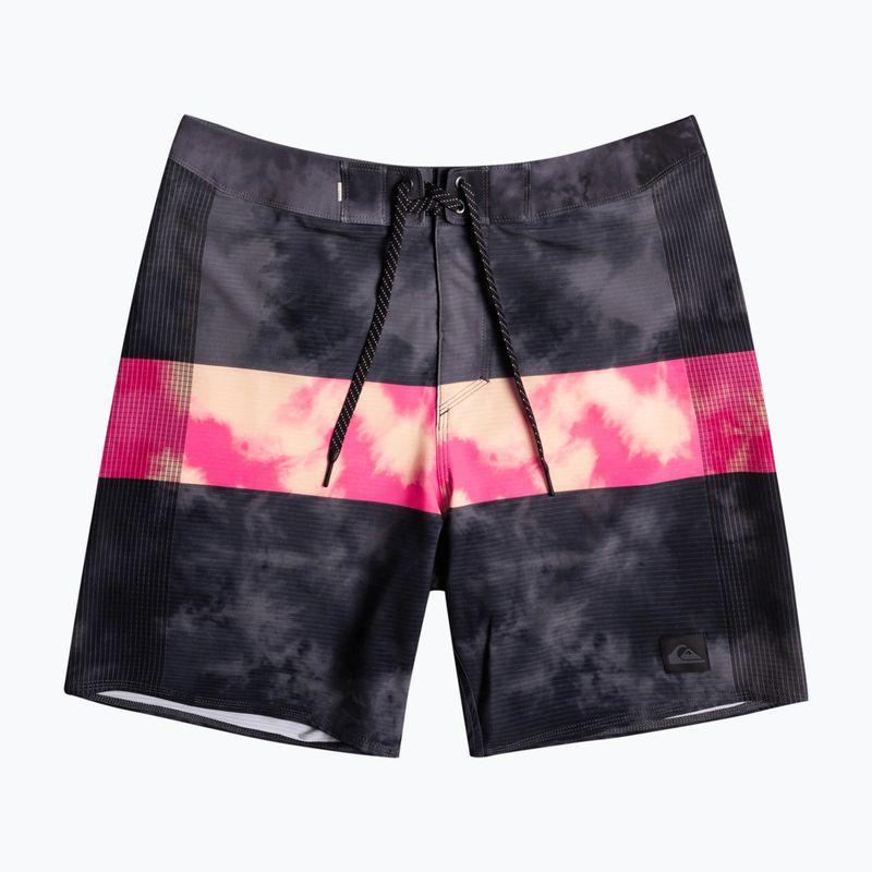 Quiksilver pánske plavecké šortky Highlite Arch 19" sivo-ružové EQYBS04648-MJY6 5