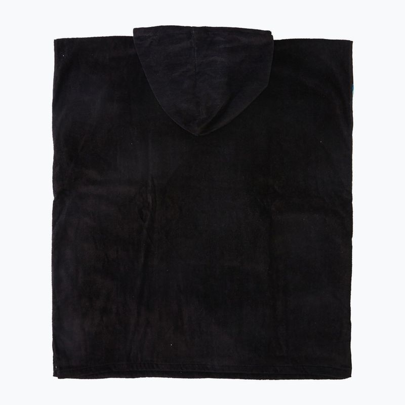 Detské pončá Quiksilver Hoody Towel black/blue 5