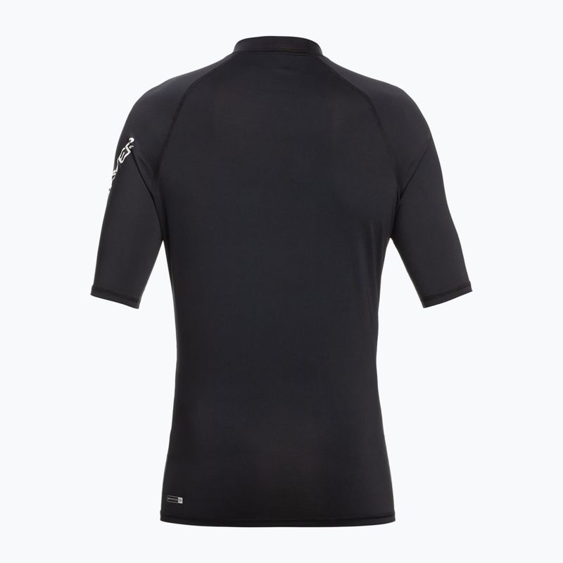 Quiksilver Pánske plavecké tričko All Time Black EQYWR03358-KVJ0 2