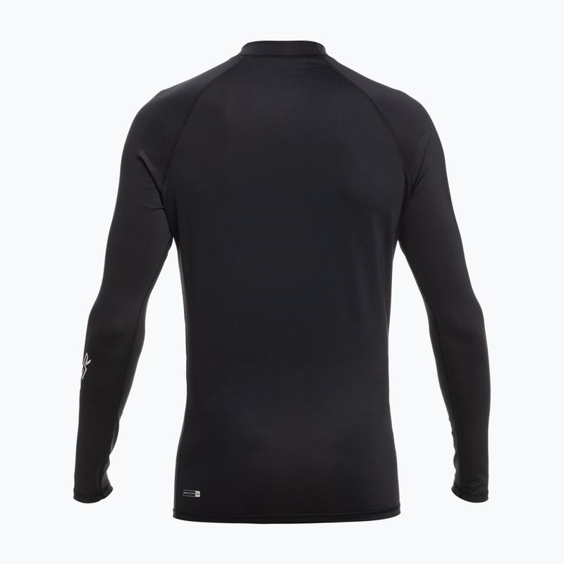 Quiksilver Pánske plavecké tričko All Time Black EQYWR03357-KVJ0 2