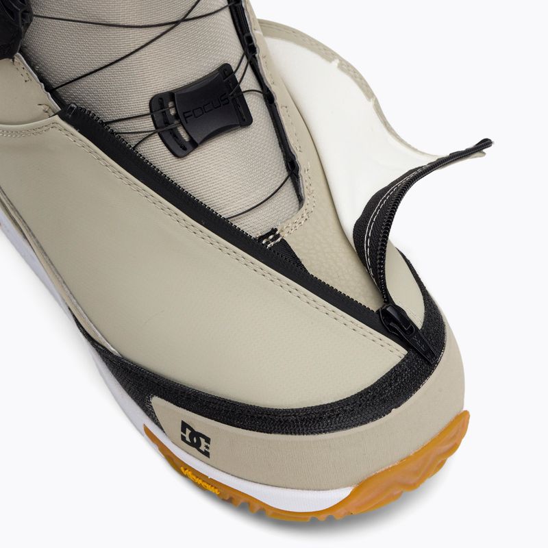 Pánske topánky na snowboard DC Transcend off white/gum 9