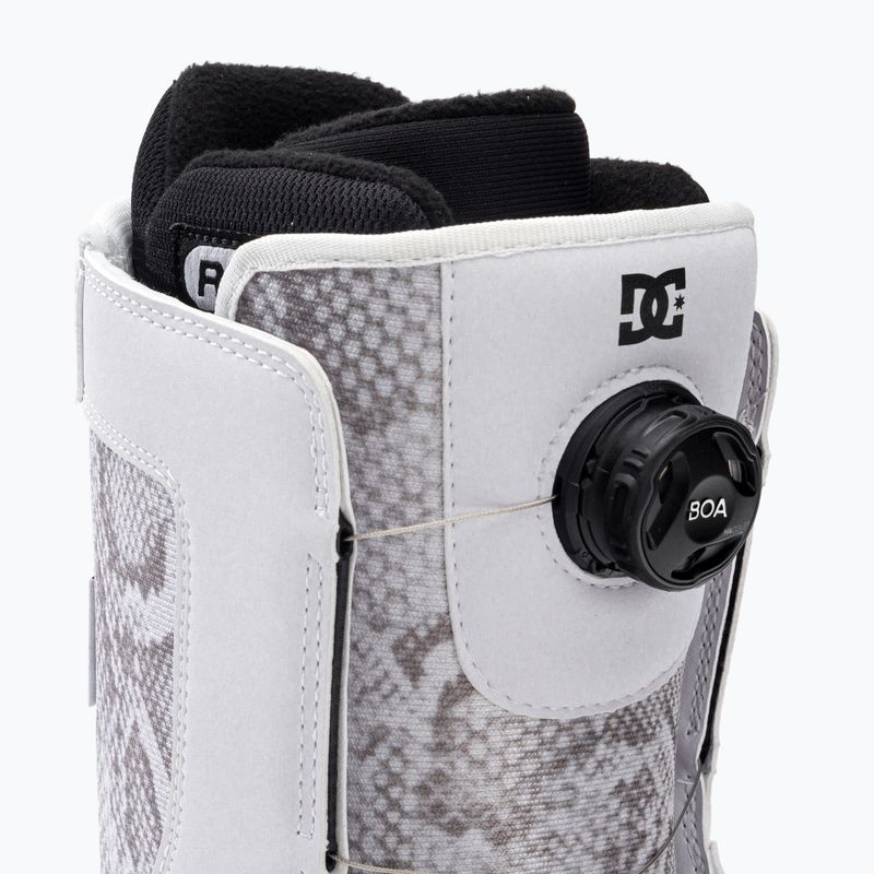 Dámske topánky na snowboard DC Phase Boa white/snake 6