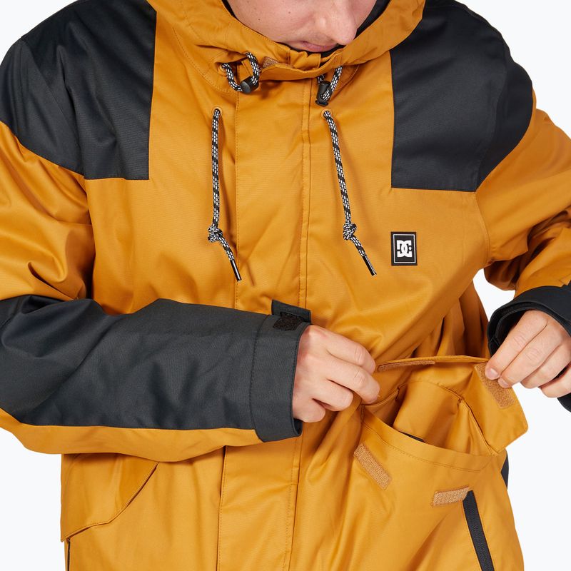 Pánska snowboardová bunda DC Anchor cathay spice 5