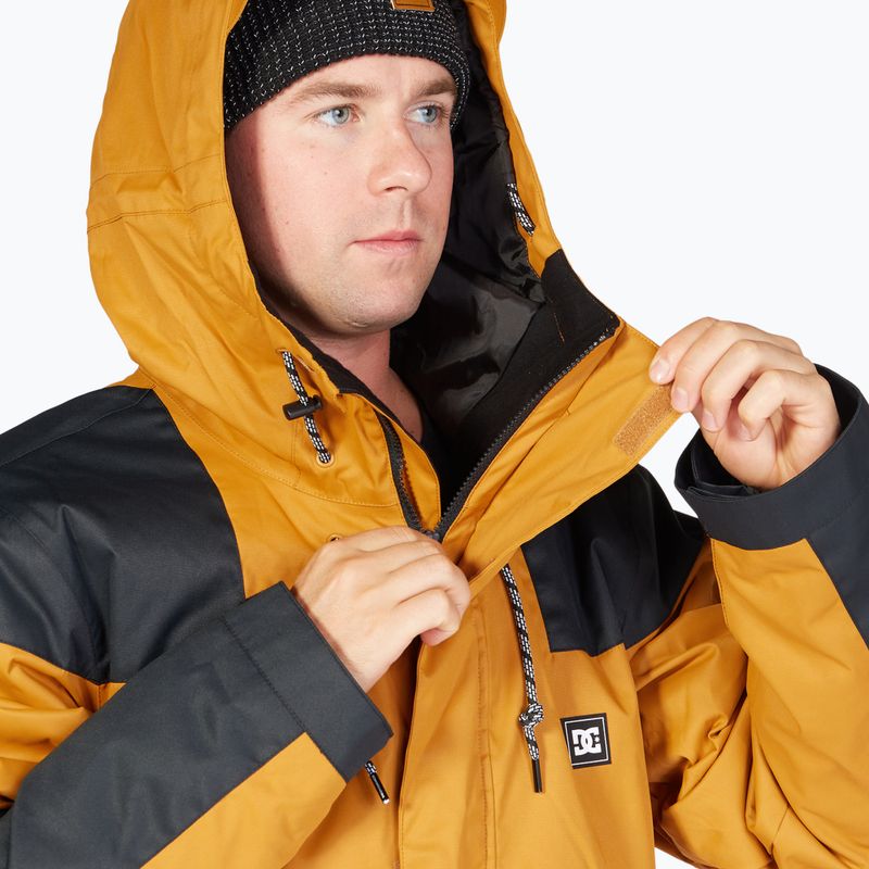 Pánska snowboardová bunda DC Anchor cathay spice 6