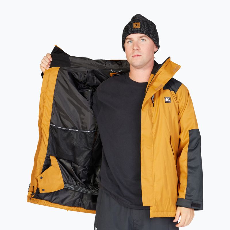 Pánska snowboardová bunda DC Anchor cathay spice 7