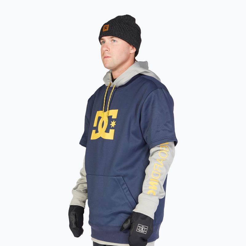 Pánska snowboardová mikina DC Dryden wild dove 3