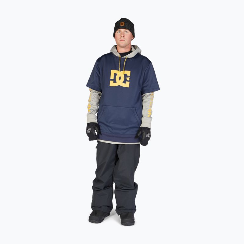 Pánska snowboardová mikina DC Dryden wild dove 4