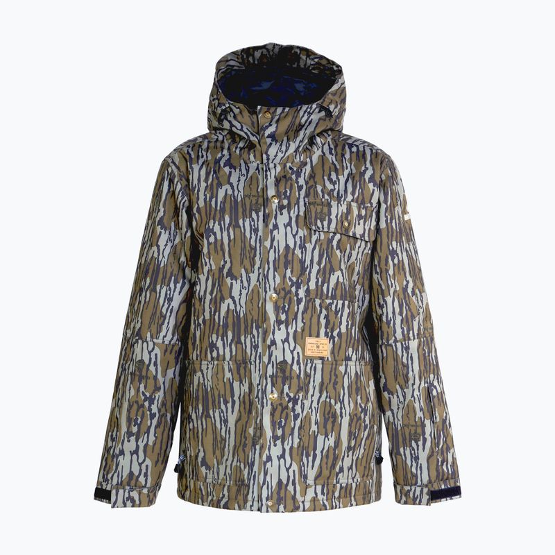 Pánska snowboardová bunda DC Servo mossy oak original bottomland 8