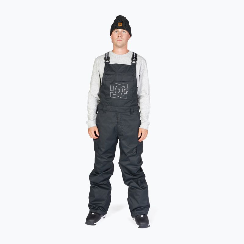 Pánske nohavice na snowboard DC Docile black