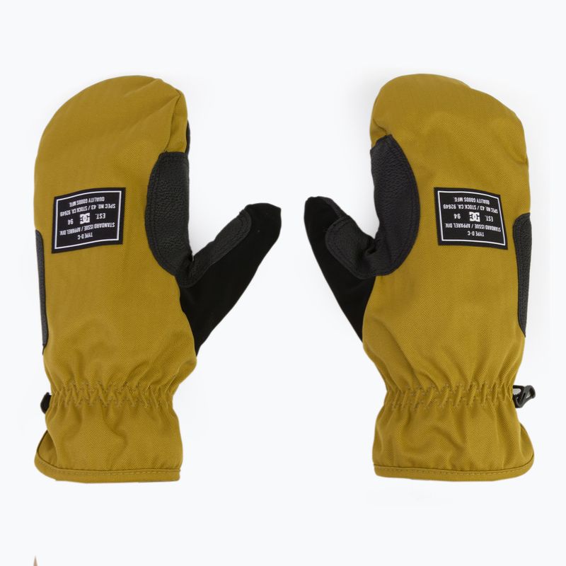 Pánske rukavice na snowboard DC Tribute bronze mist 3