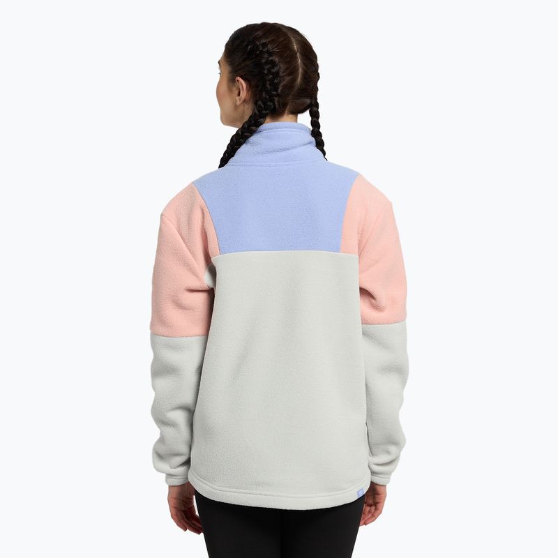 Dámska snowboardová mikina ROXY Chloe Kim Layer 2021 heather grey 4