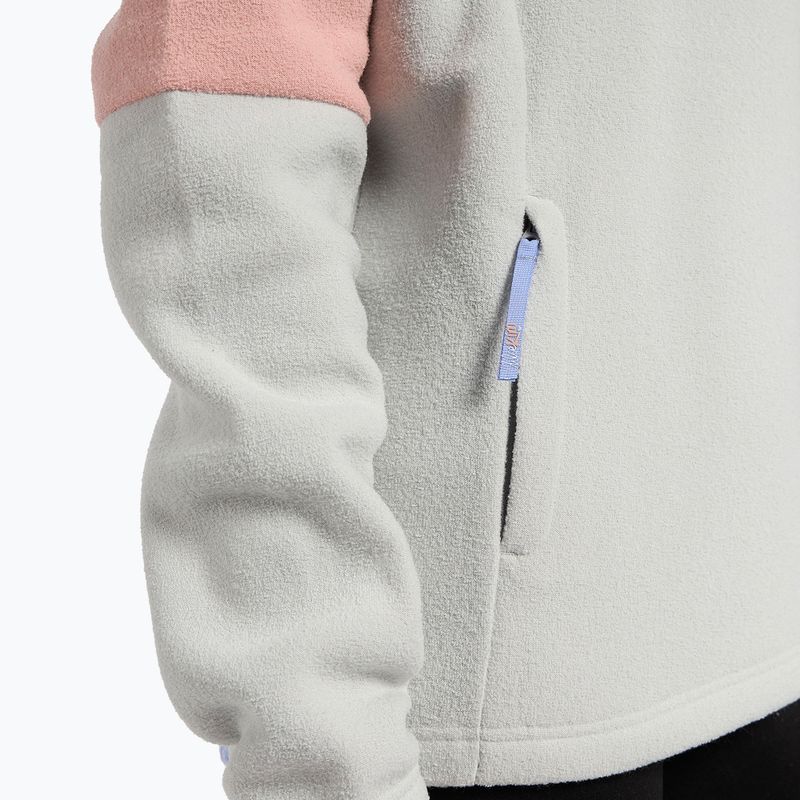 Dámska snowboardová mikina ROXY Chloe Kim Layer 2021 heather grey 8