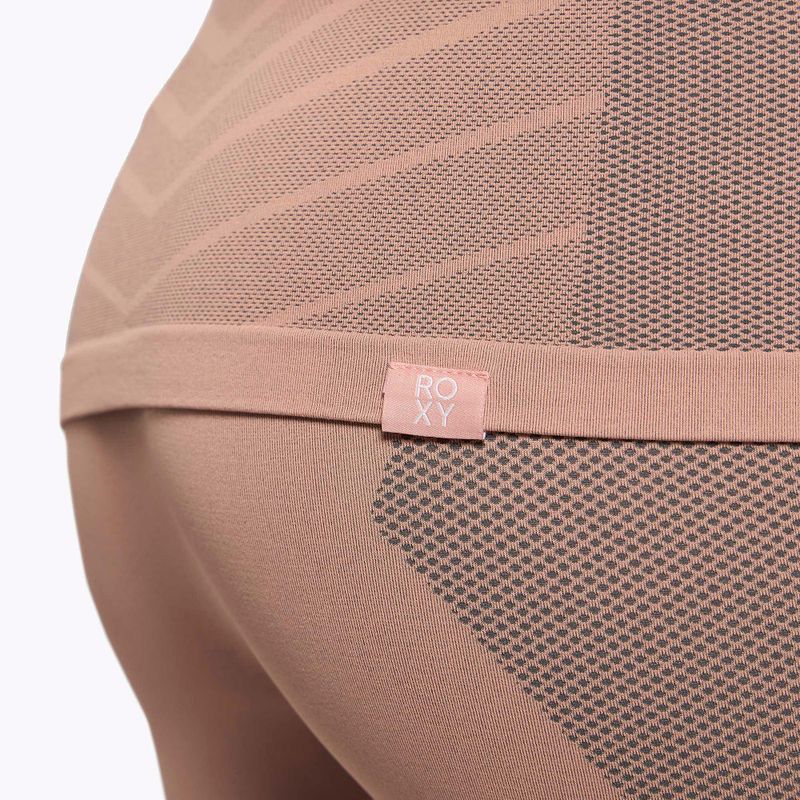 Dámska termoakčná mikina ROXY Base Layer Top Warmlink gray violet 6