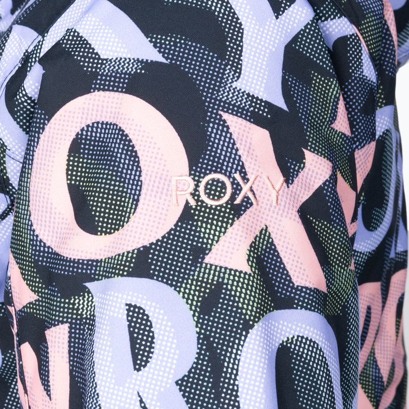 Detská snowboardová bunda ROXY Jet Ski 2021 true black sunbeam lettering 5
