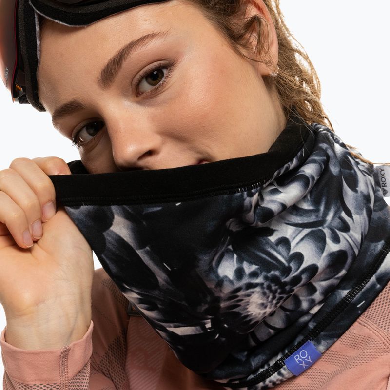 Dámsky snood ROXY Lana Collar 2021 true black future flower 4