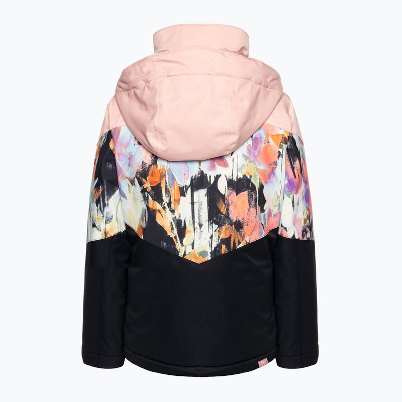 Detská snowboardová bunda ROXY Whist 2021 true black tenderness 2
