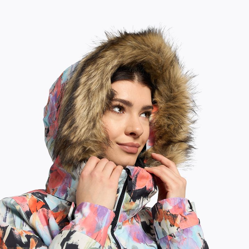 Dámska snowboardová bunda ROXY Jet Ski 2021 true black tenderness 5