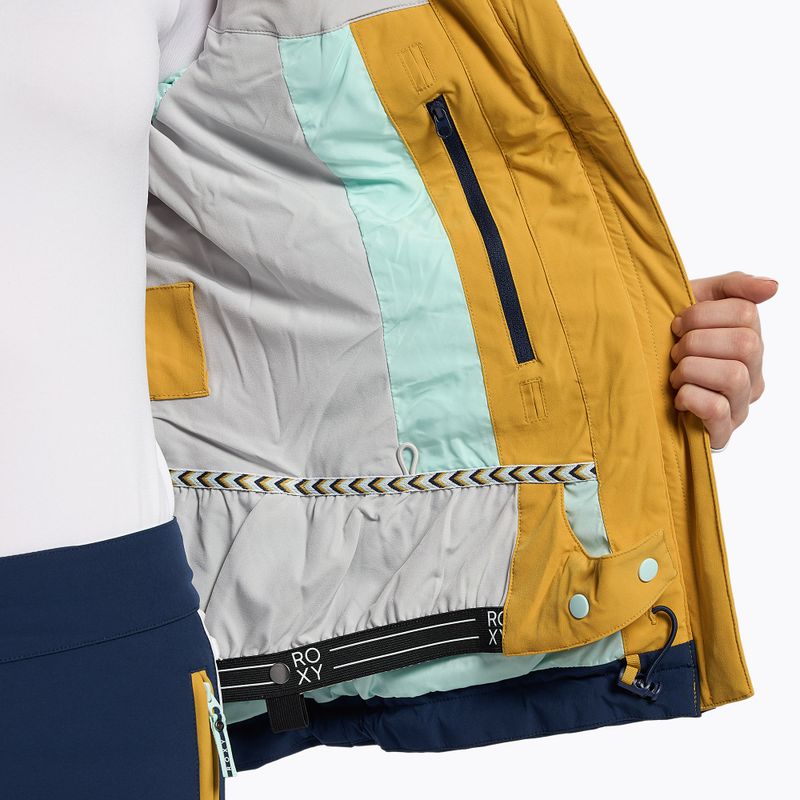 Dámske topánky na snowboard ROXY Peak Chic Softshell 2021 honey 10