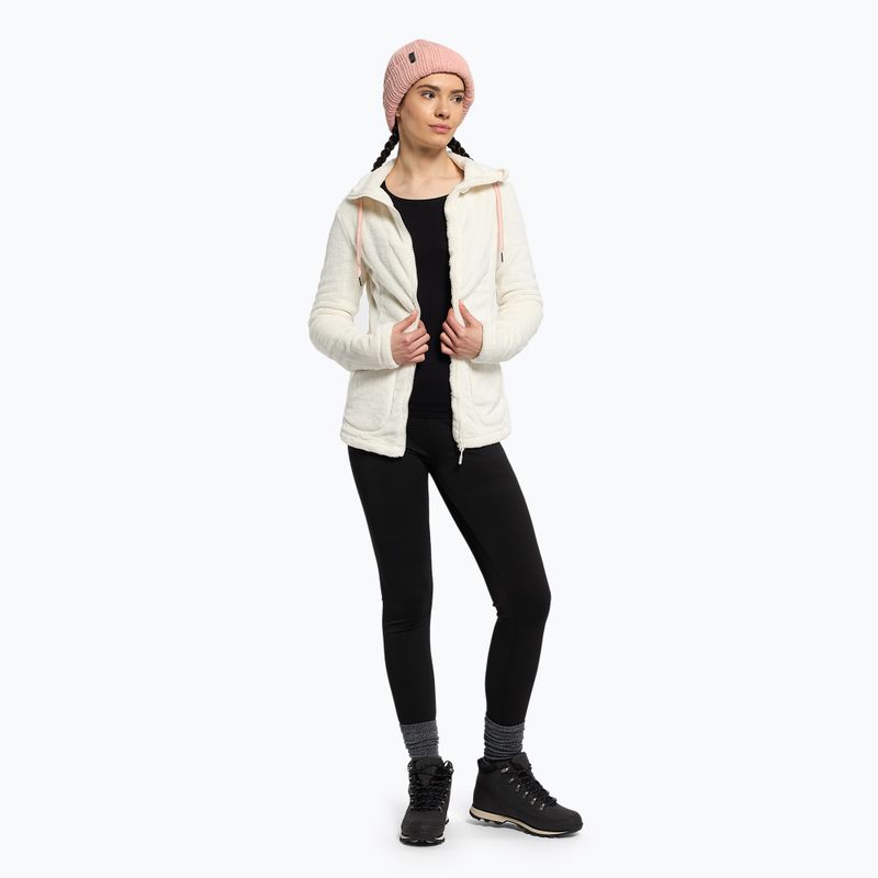 Dámska snowboardová mikina ROXY Tundra Fleece 2021 egret 2
