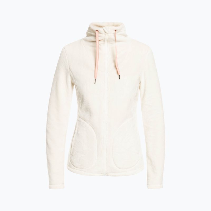 Dámska snowboardová mikina ROXY Tundra Fleece 2021 egret 9