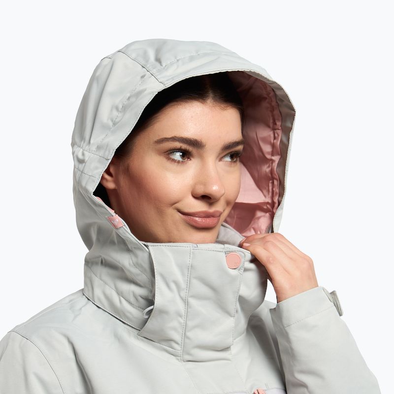 Dámska snowboardová bunda ROXY Jetty Block 2021 gray violet marble 5