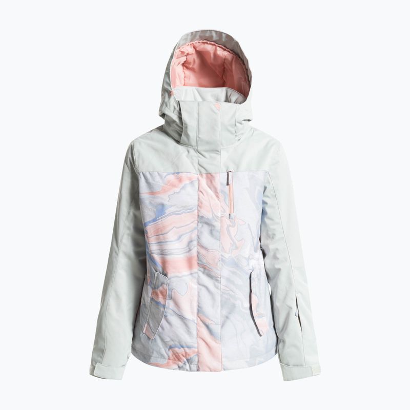 Dámska snowboardová bunda ROXY Jetty Block 2021 gray violet marble 13
