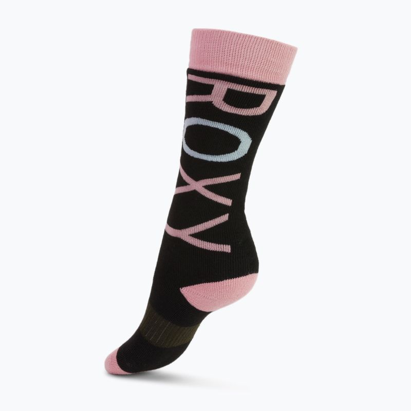 Detské ponožky na snowboard ROXY Frosty 2021 true black 2