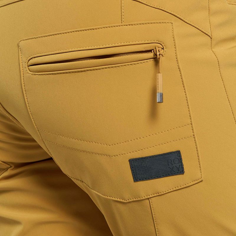 Dámske nohavice na snowboard ROXY Rising High 2021 honey 6