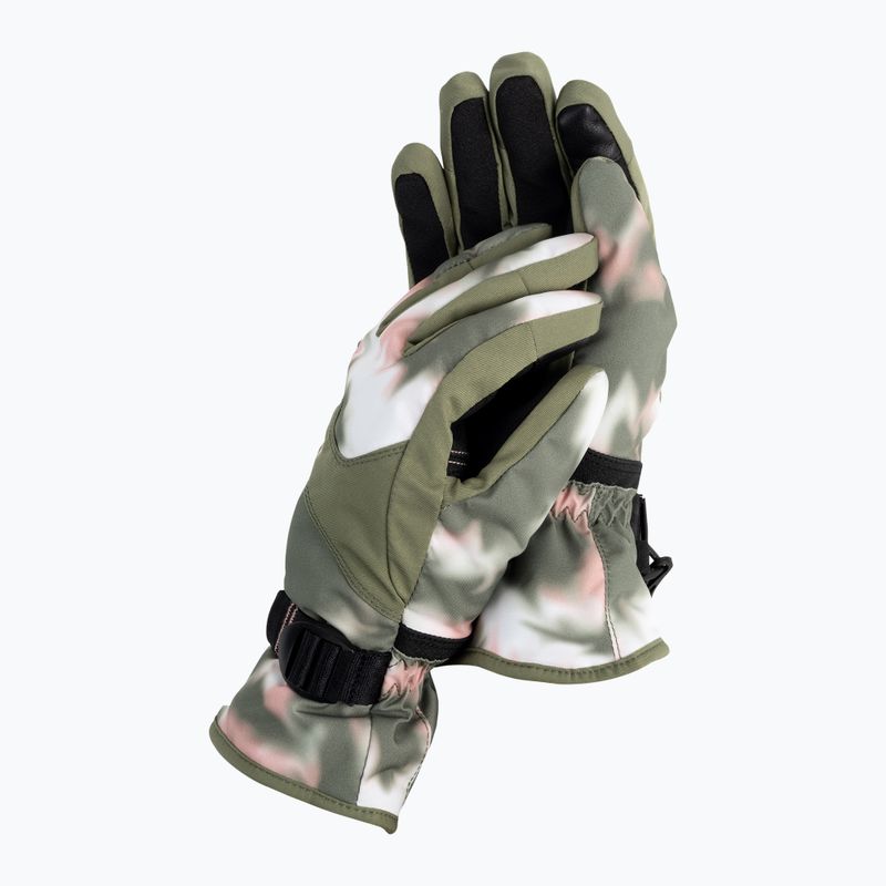 Dámske rukavice na snowboard ROXY Jetty 2021 deep lichen green nimal