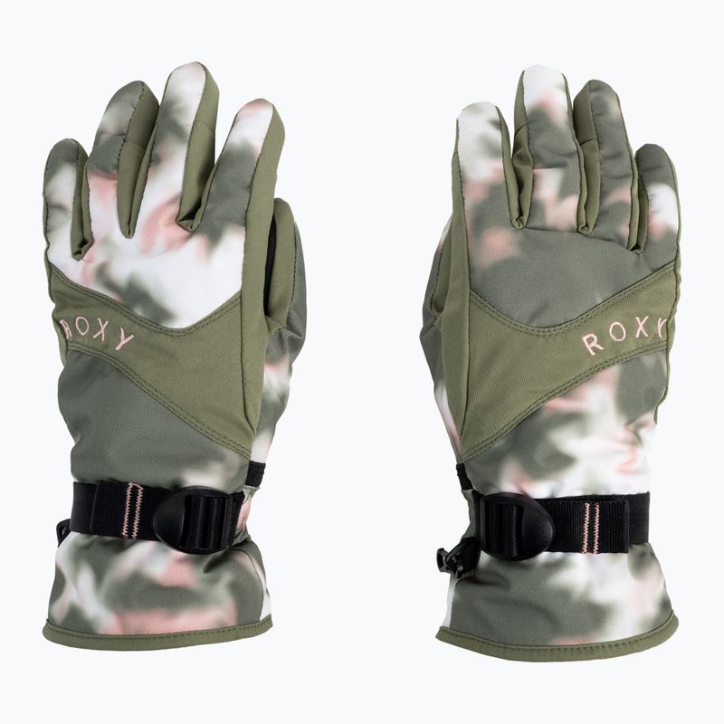 Dámske rukavice na snowboard ROXY Jetty 2021 deep lichen green nimal 2