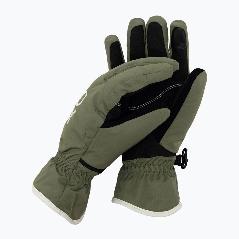 Dámske rukavice na snowboard ROXY Freshfields 2021 deep lichen green