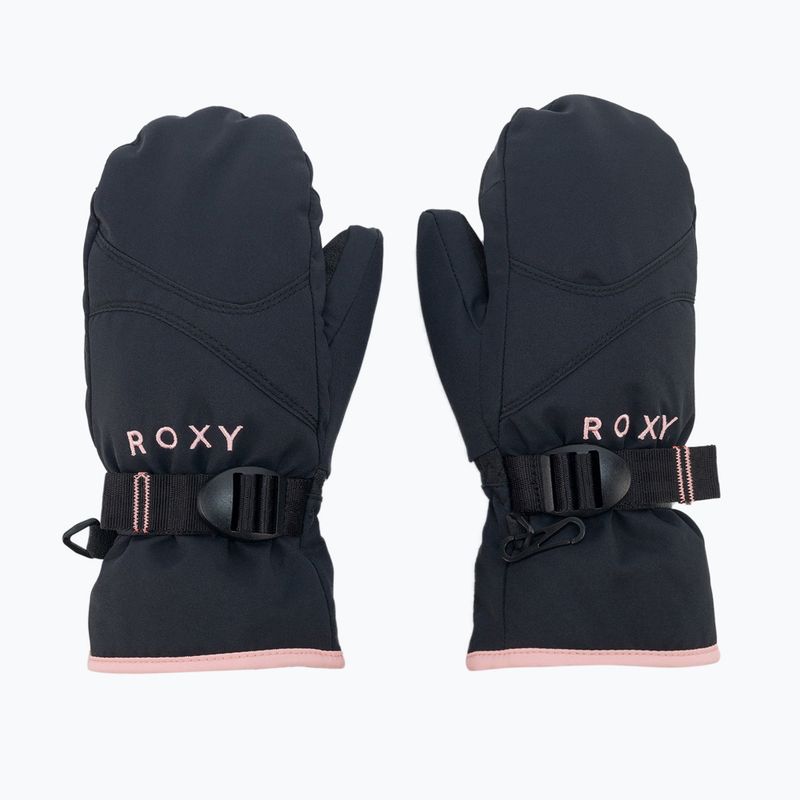 Detské rukavice na snowboard ROXY Jetty Solid 2021 true black 3