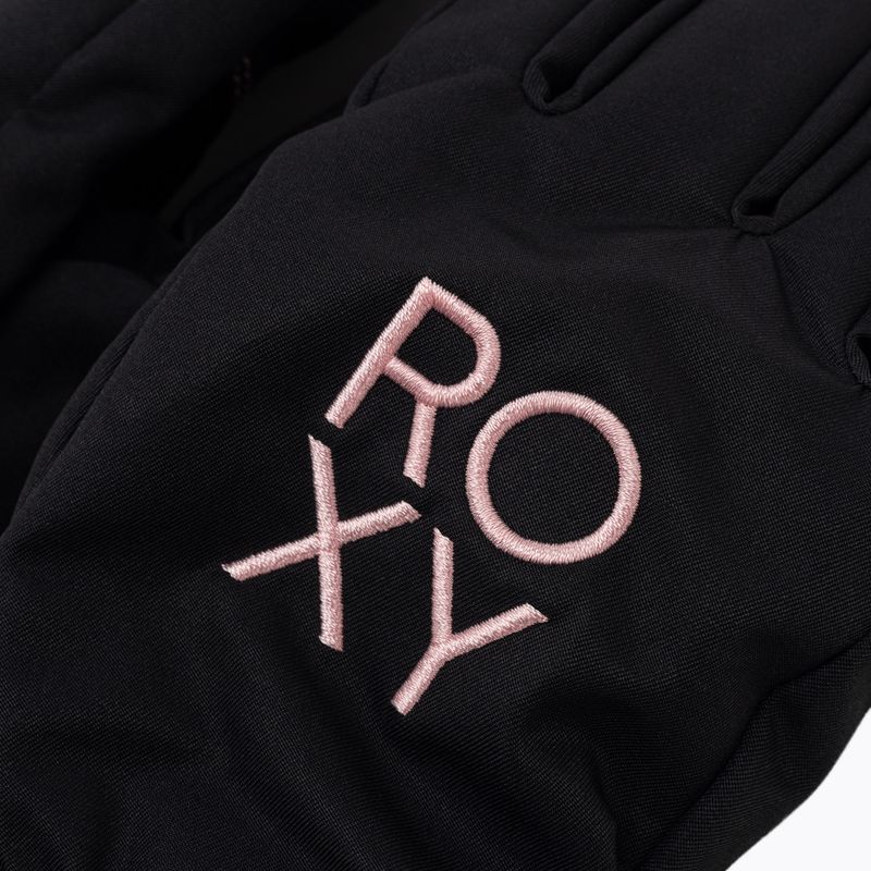 Detské rukavice na snowboard ROXY Freshfields 2021 true black 4