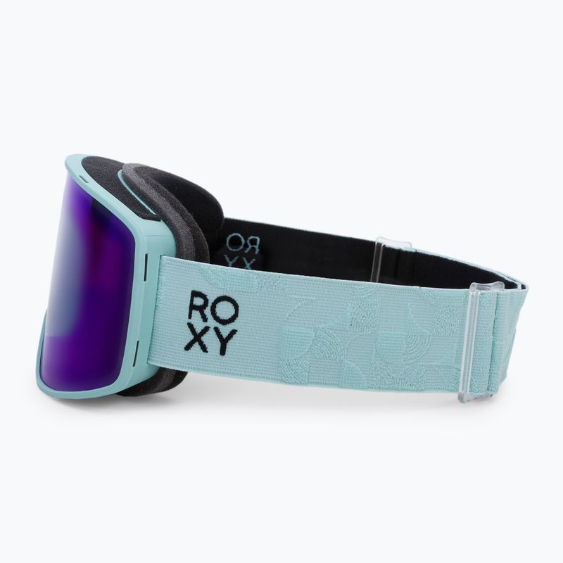Dámske snowboardové okuliare ROXY Storm 2021 fair aqua/ml blue 5