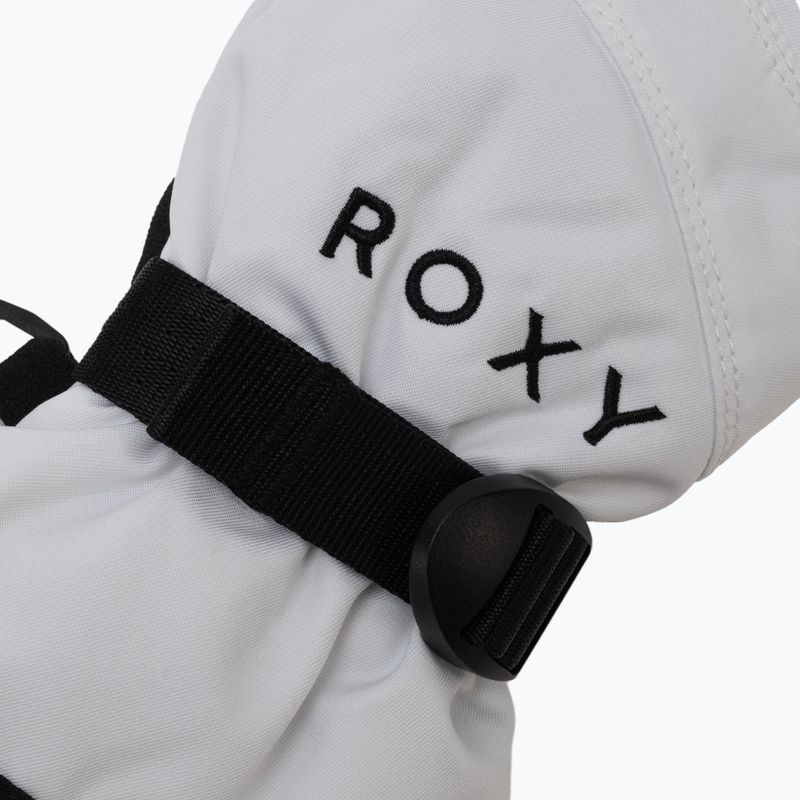 Dámske rukavice na snowboard ROXY Jetty Solid Mitt 2021 white 4
