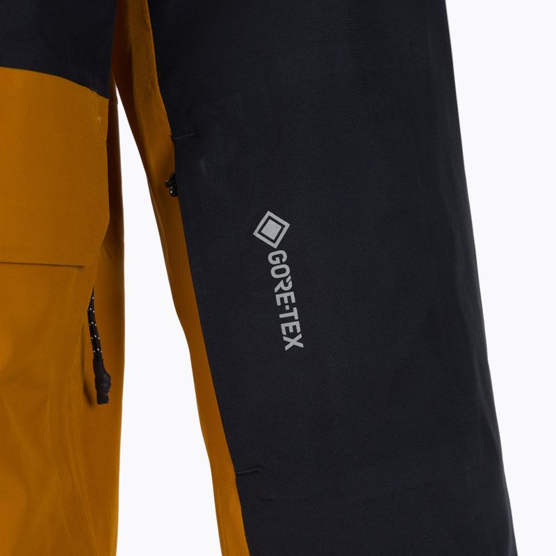 Pánska snowboardová bunda Quiksilver Hlpro S Carlson 3l Gore-Tex žlto-čierna EQYTJ3383 2