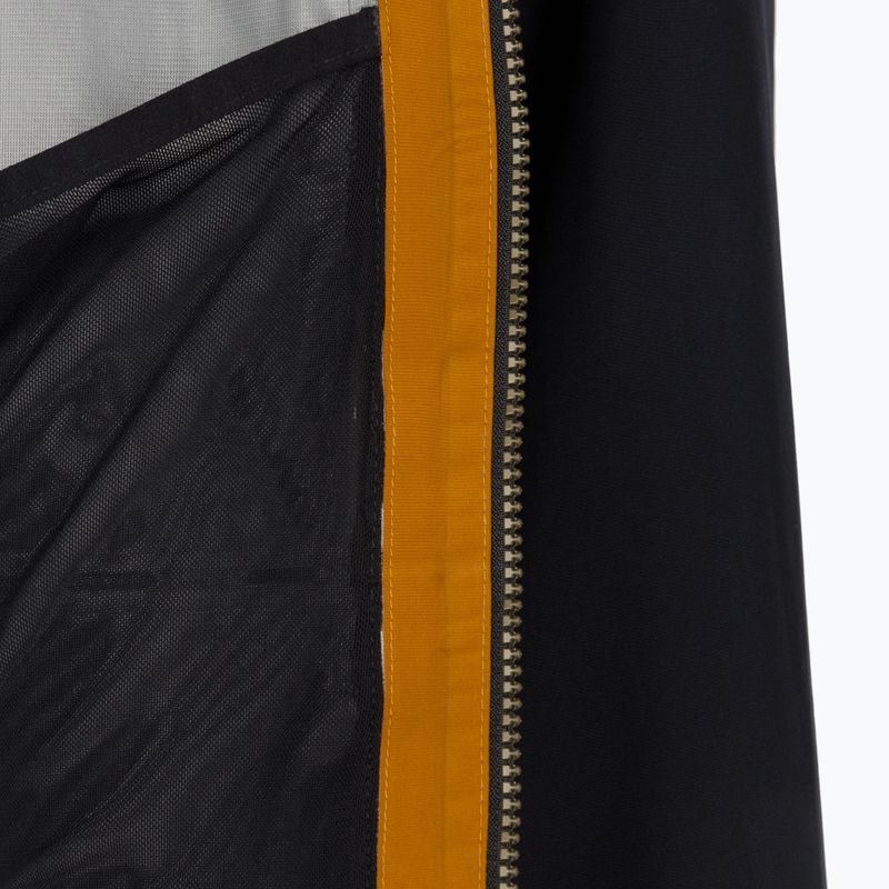 Pánska snowboardová bunda Quiksilver Hlpro S Carlson 3l Gore-Tex žlto-čierna EQYTJ3383 5