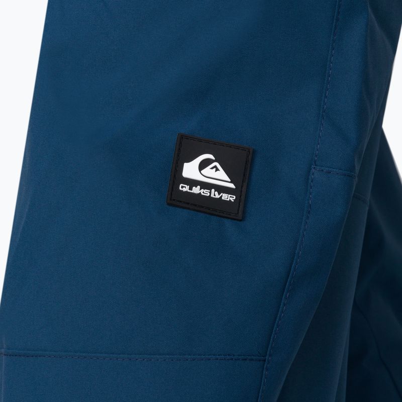 Detské snowboardové nohavice Quiksilver Mash Up Bib navy blue EQBTP343 4