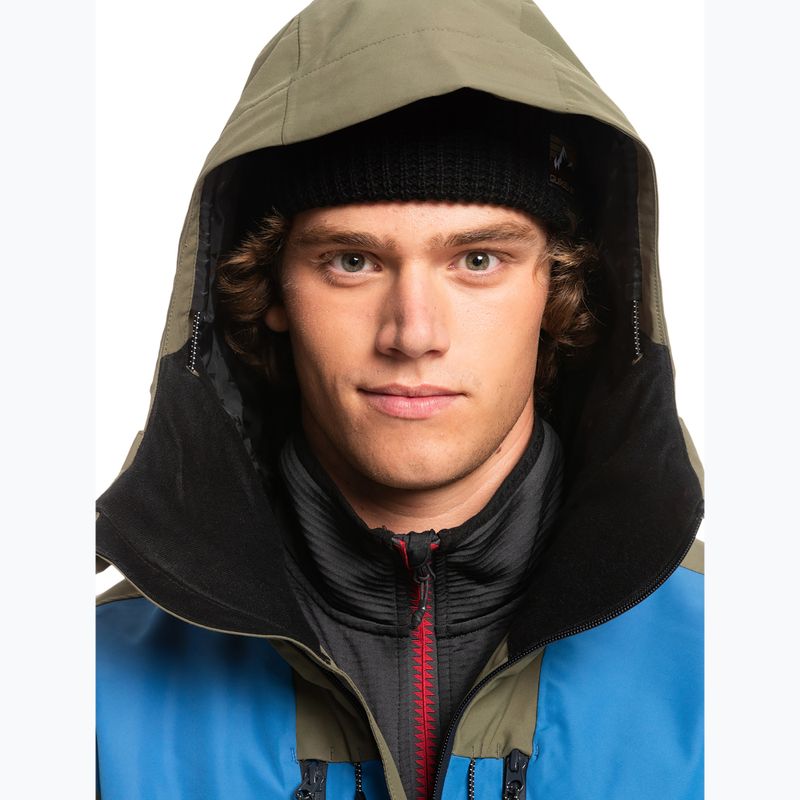 Pánska snowboardová bunda Quiksilver Muldrow zelená EQYTJ3376 7
