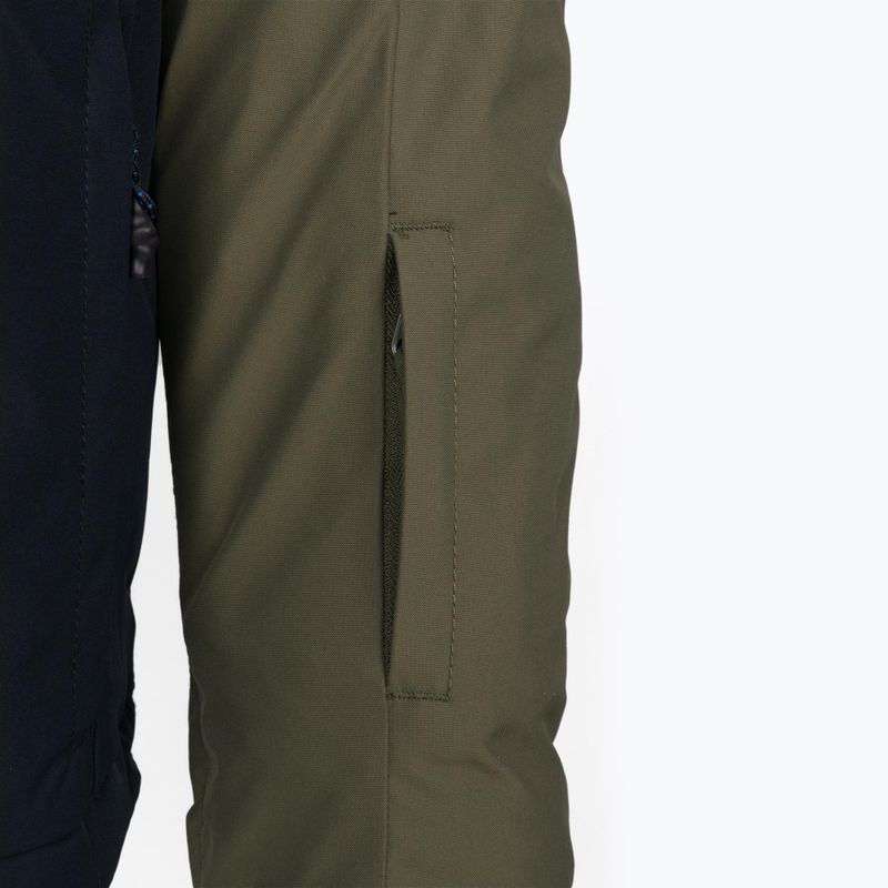 Detská snowboardová bunda Quiksilver Side Hit zeleno-modrá EQBTJ3158 5