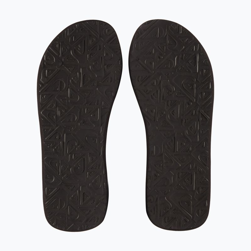 Quiksilver pánske žabky Molokai Layback Textured brown AQYL101266 13
