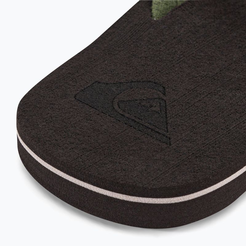 Quiksilver pánske žabky Molokai Layback Textured brown AQYL101266 8