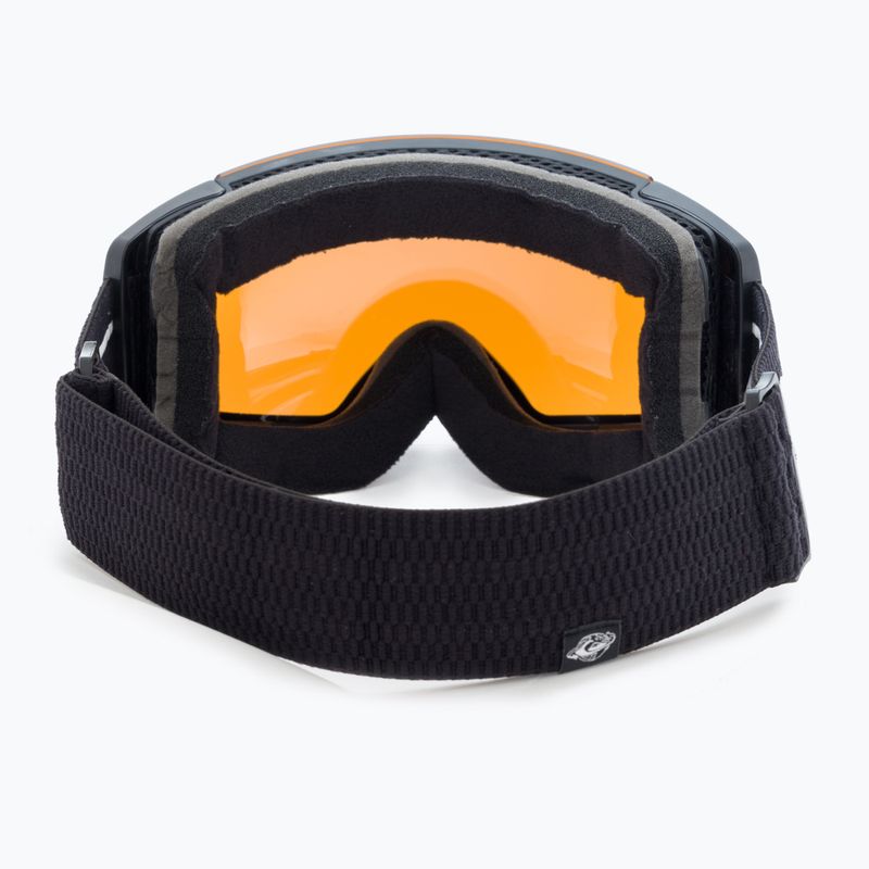 Quiksilver Greenwood S3 black / clux mi silver snowboardové okuliare 2