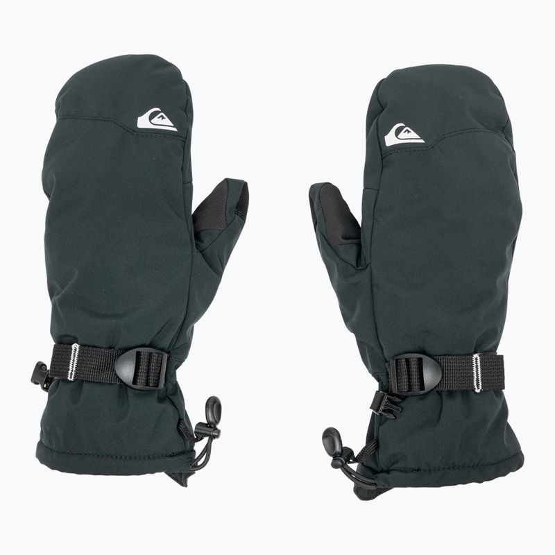 Pánske rukavice na snowboard Quiksilver Mission Mitt true black 4