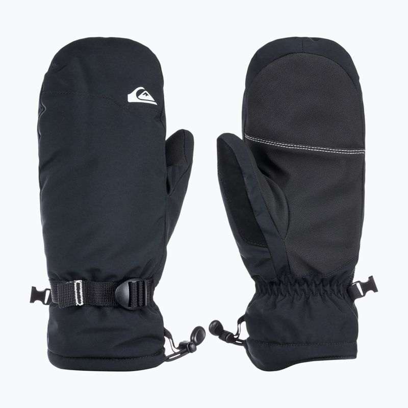 Pánske rukavice na snowboard Quiksilver Mission Mitt true black 7